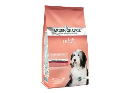 Arden Grange Dog Adult with fresh Salmon&Rice 12kg