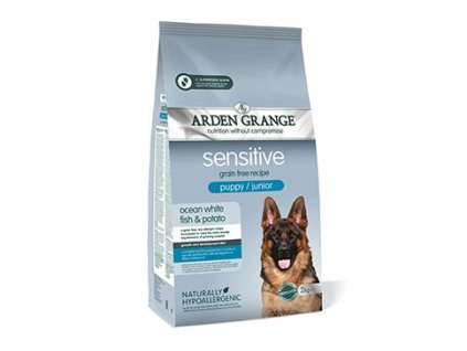 Arden Grange GF Dog Puppy Sen.Oc.White Fish&Potato 2kg