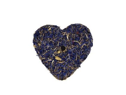 Bezobilné bylinkové srdce Goody Crunch chrpa 80g