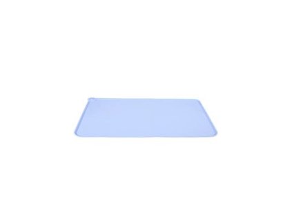 Podložka hladká SILICONE pod misku, modrá M Zolux