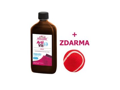 VITAR ArtiVit Sirup 500ml+aportovací míček