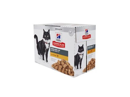 Hill's Fel. SP Adult7+ Sterilised Chicken kapsa 12x85g