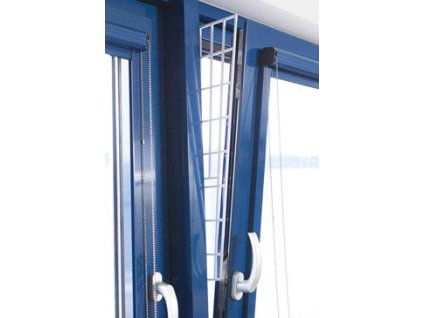 Mřížka do výklop. okna boční 62x16/7cm bílá TR