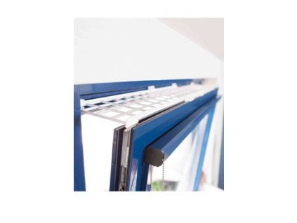 Mřížka do výklop. okna horní 75-125/16cm bílá TR