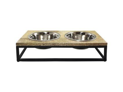 Miska bar pro psy Elegant 2x0,8l Nobby