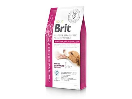 Brit VD Dog GF Hypoallergenic Hydrolyzed 12kg