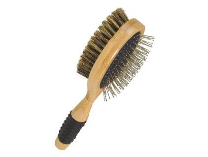 Kartáč DOG SALON oboustranný pro psy Zolux