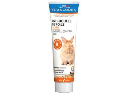 Francodex Pasta proti trichobezoárům pro hlodavce 100g