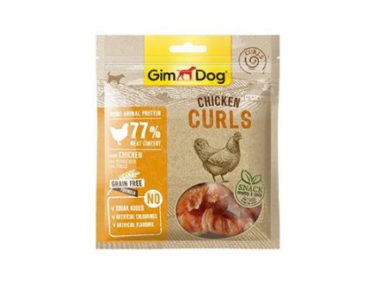 Gimdog Curls kuřecí 55g