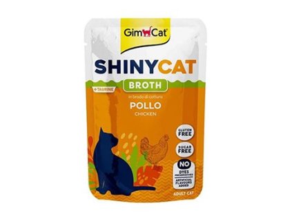 Gimcat ShinyCat kapsa kuře ve vývaru 70g