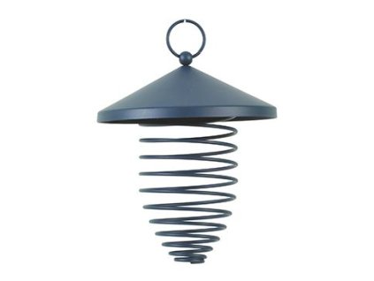 Krmítko venk. SPIRAL na loj.koule kov modrá 11cm Zolux