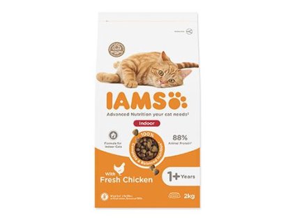 Iams Cat Adult Indoor Chicken 2kg