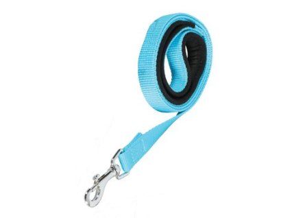 Vodítko pes SOFT nylon 25mm/1m tyrkysová Zolux