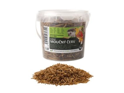 UGF sušený moučný červ 500ml 80g