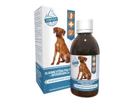 Kloubní výživa Artroregen Ca sirup pro psy TOPVET200ml