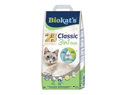 Podestýlka Biokat´s Classic Fresh 18l
