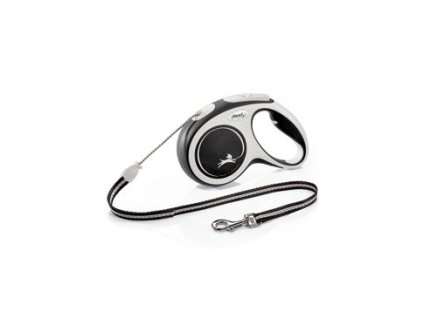 Vodítko FLEXI Comfort New M lanko 5m/20kg černá