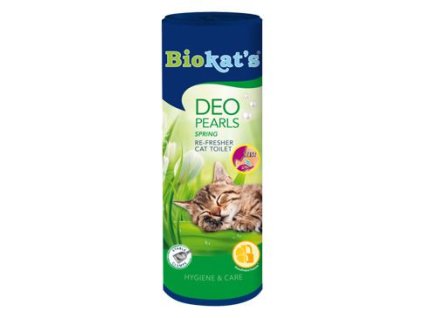 Biokat's osvěžovač WC DEO Pearls white flowers 700g