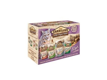 Carnilove Cat Pouch Multipack 12x85g
