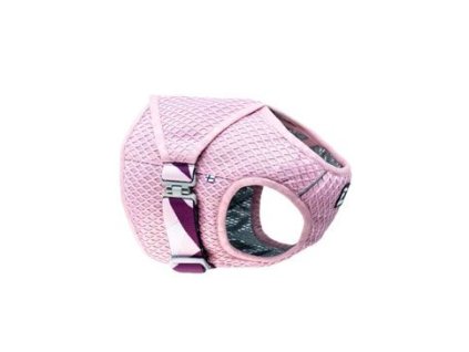 Vesta chladící Hurtta Cooling Wrap 85-95 růžová