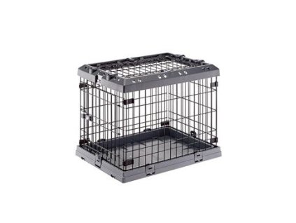 Přepravka SUPERIOR 60 skládací pro psy šedá FP
