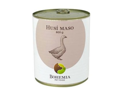 BOHEMIA MASO Husí ve vlastní šťávě 800g