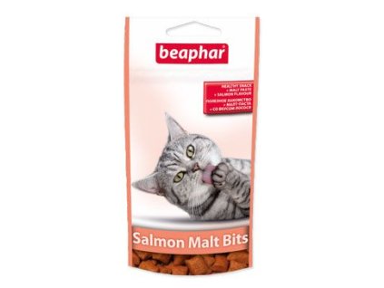 Beaphar Pochoutka Malt Bits losos 35g