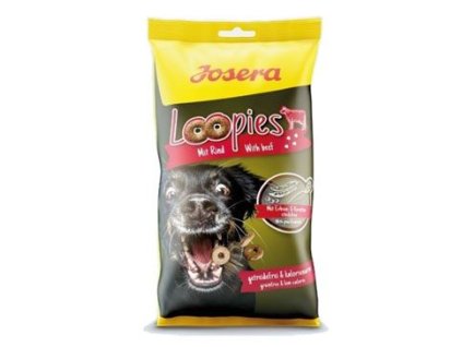 Josera Pochoutka Dog Loopies mit Rind 150g