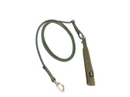 Vodítko Hurtta Adjustable lanové zelené 120-180cm/6mm