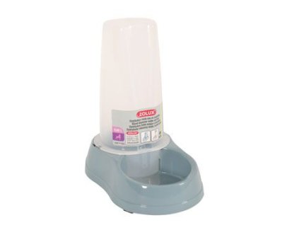 Miska se zásob. na vodu/krmivo 0,65l modrá Zolux