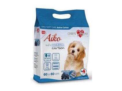 Podložka absorb.pro psy Aiko ActiveCarbon 60x60cm 10ks