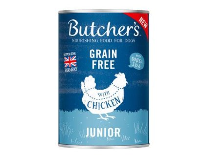 Butcher's Dog Original Junior kuřecí v želé konz. 400g