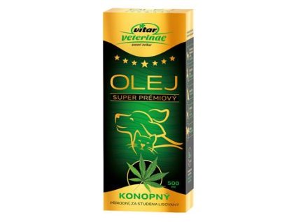 VITAR Veterinae Konopný olej 500ml