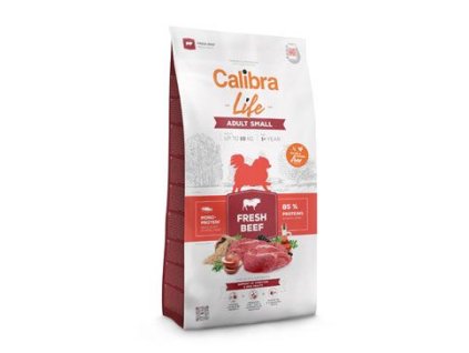 Calibra Dog Life Adult Small Fresh Beef 1,5kg
