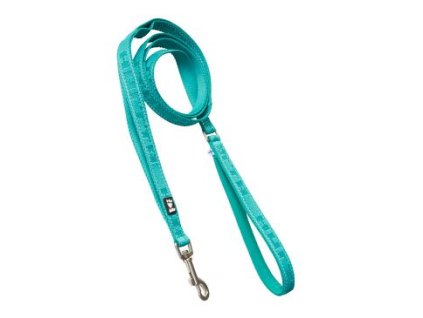 Vodítko Hurtta Casual Reflect. ECO paví zel.180cm/20mm