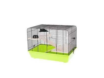 Klec hlodavec REX 2 zelená 58x38x43cm