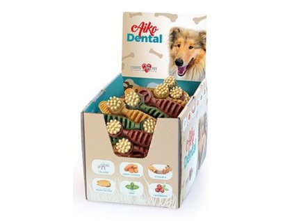 Pochoutka Aiko Dental Dual Colour Toothbrush 117ks box