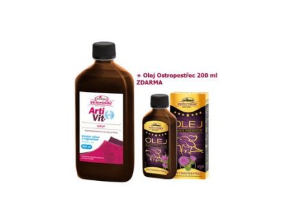 VITAR ArtiVit Sirup 500ml+ostrop.olej 200ml