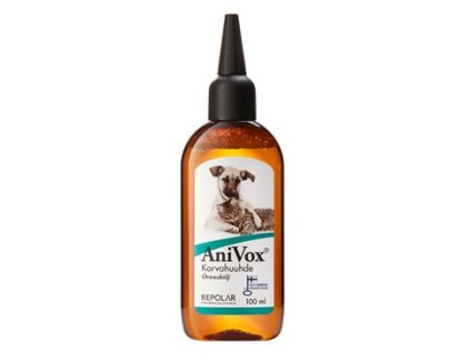 AniVox Čistič uší s výtažky z pryskyřice 100ml