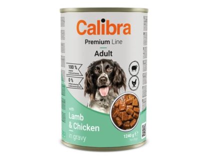 Calibra Dog Premium konz. with Lamb&Chicken 1240g