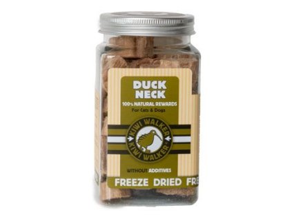 Pochoutka mrazem sušené kachní krky 70g Kiwi