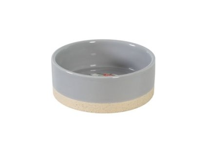 Miska keramická OLARIA 450ml šedá Zolux