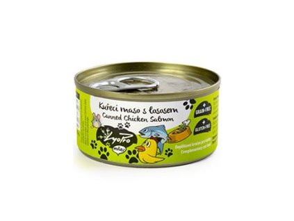 Lyopro Cat konz. Kuřecí maso s lososem 85g