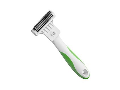 Hrablo Andis trimovací na srst zelené malé