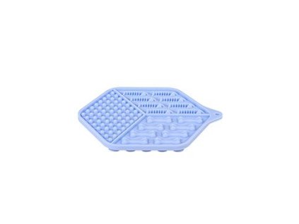 Lízací podložka pro kočky SILICONE modrá Zolux