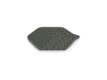 Lízací podložka pro kočky SILICONE šedá Zolux