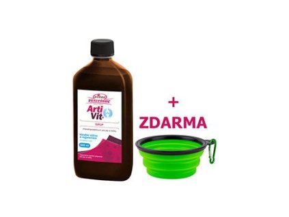 VITAR ArtiVit Sirup 500ml+cestovní miska