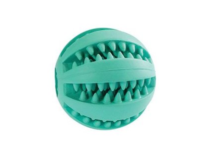 Hračka pes Míč s mátou 6cm zelená HipHop