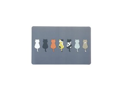 Podložka pro kočky pod misku, kočičky S Zolux