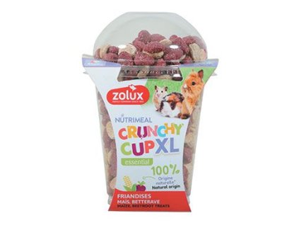 Pochoutka CRUNCHYCUP XL č.řepa/kukuřice 220g Zolux